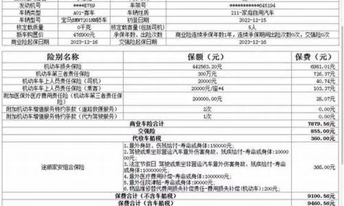 宝马5系第二年保费_宝马5系第二年保费多少